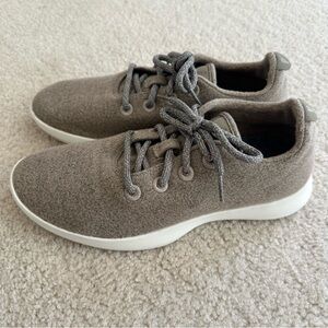Allbirds Wool Runners Beige Olive Men Size 9